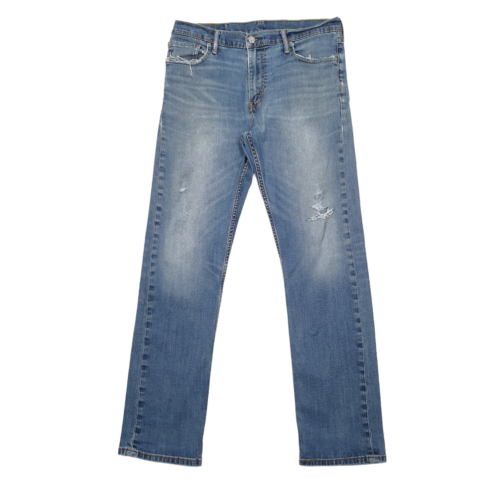 Levis Regular Straight Fit Jeans W33 L32 Blue