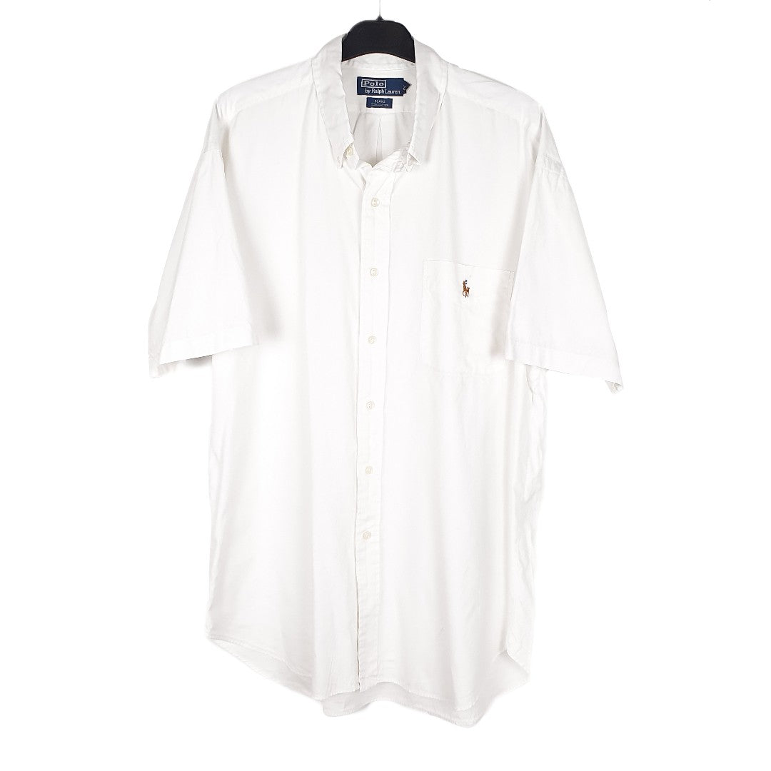 White Polo Ralph Lauren Short Sleeve Shirt