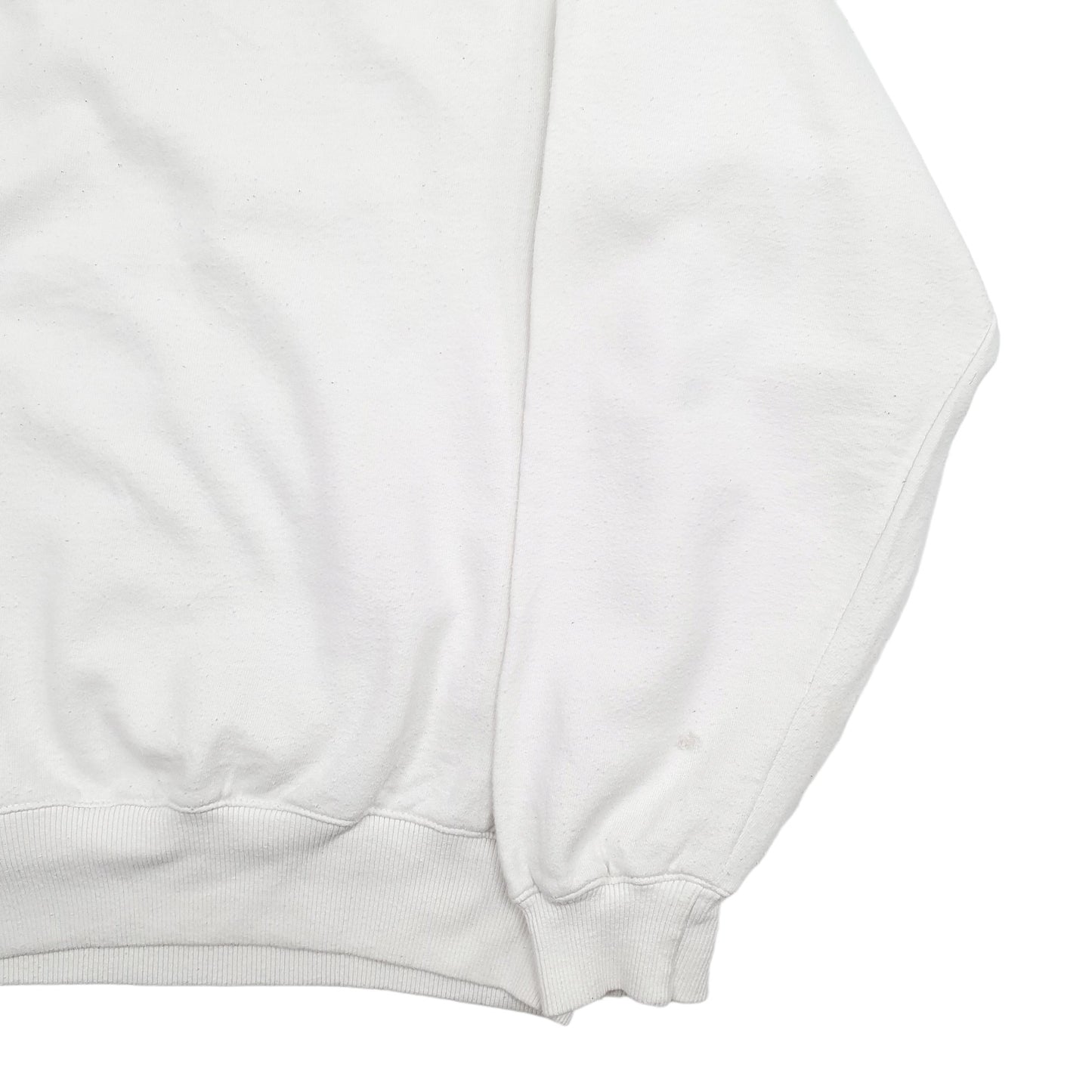 Mens White Champion  Hoodie Jumper