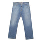Levis Straight Regular Fit Jeans W38 L30 Blue