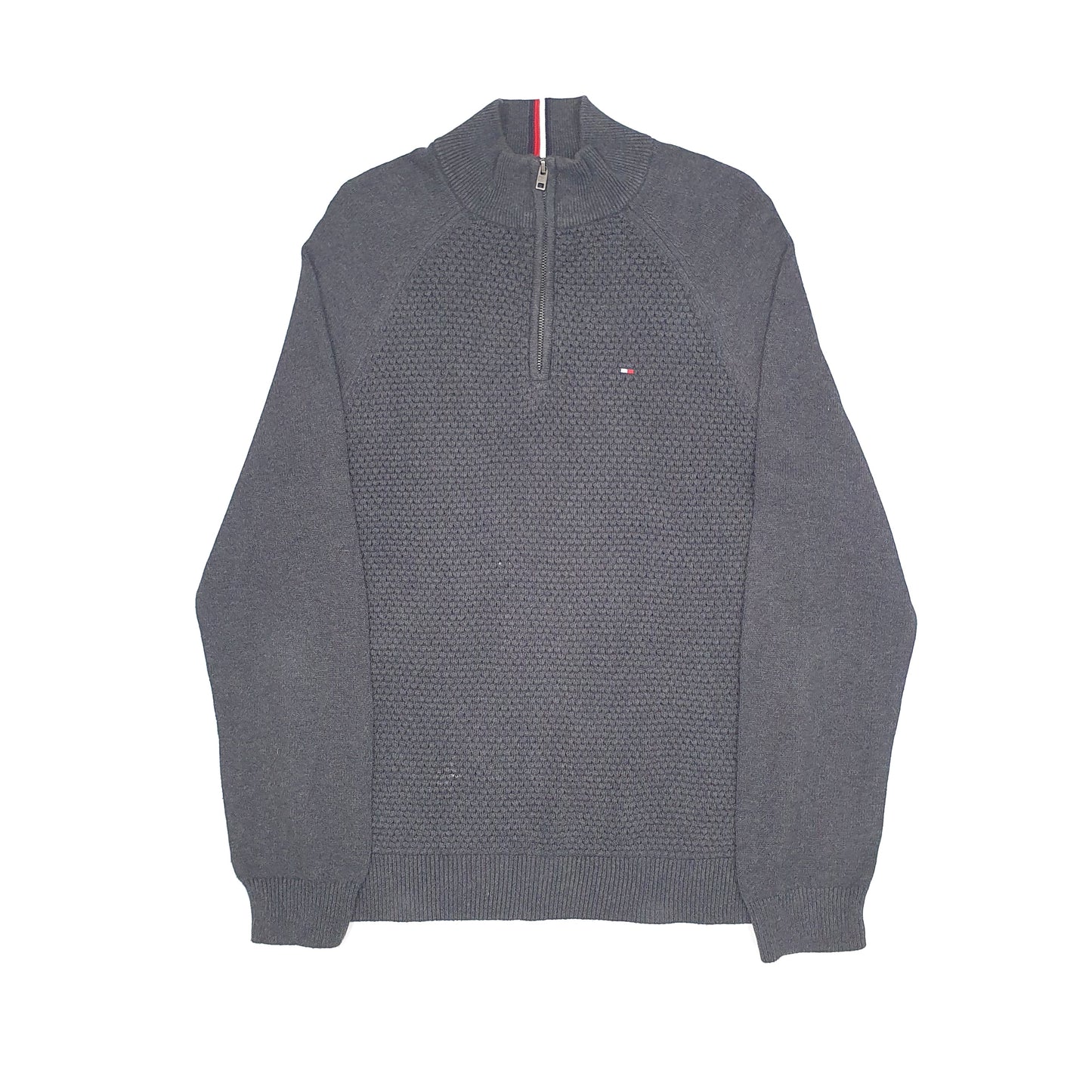 Tommy Hilfiger Quarter Zip M Grey