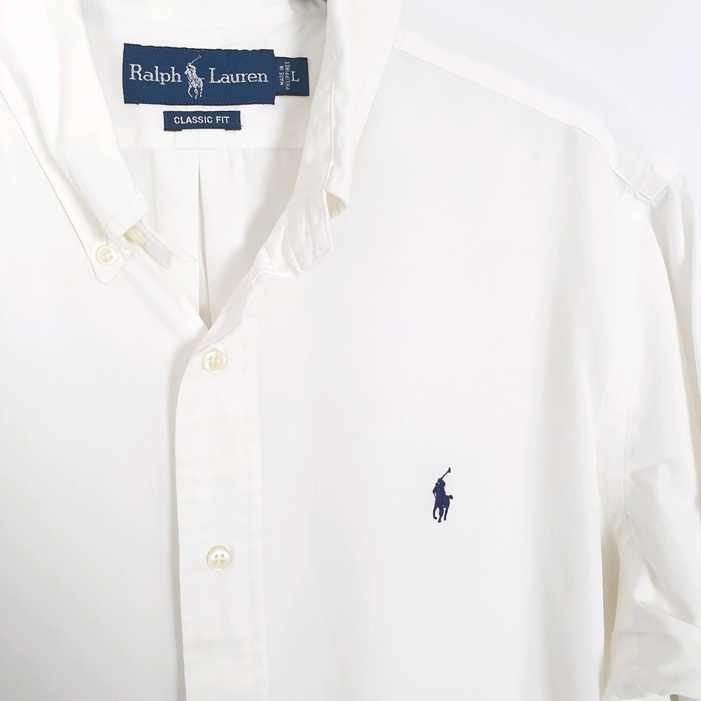 Polo Ralph Lauren Short Sleeve Classic Fit Shirt White