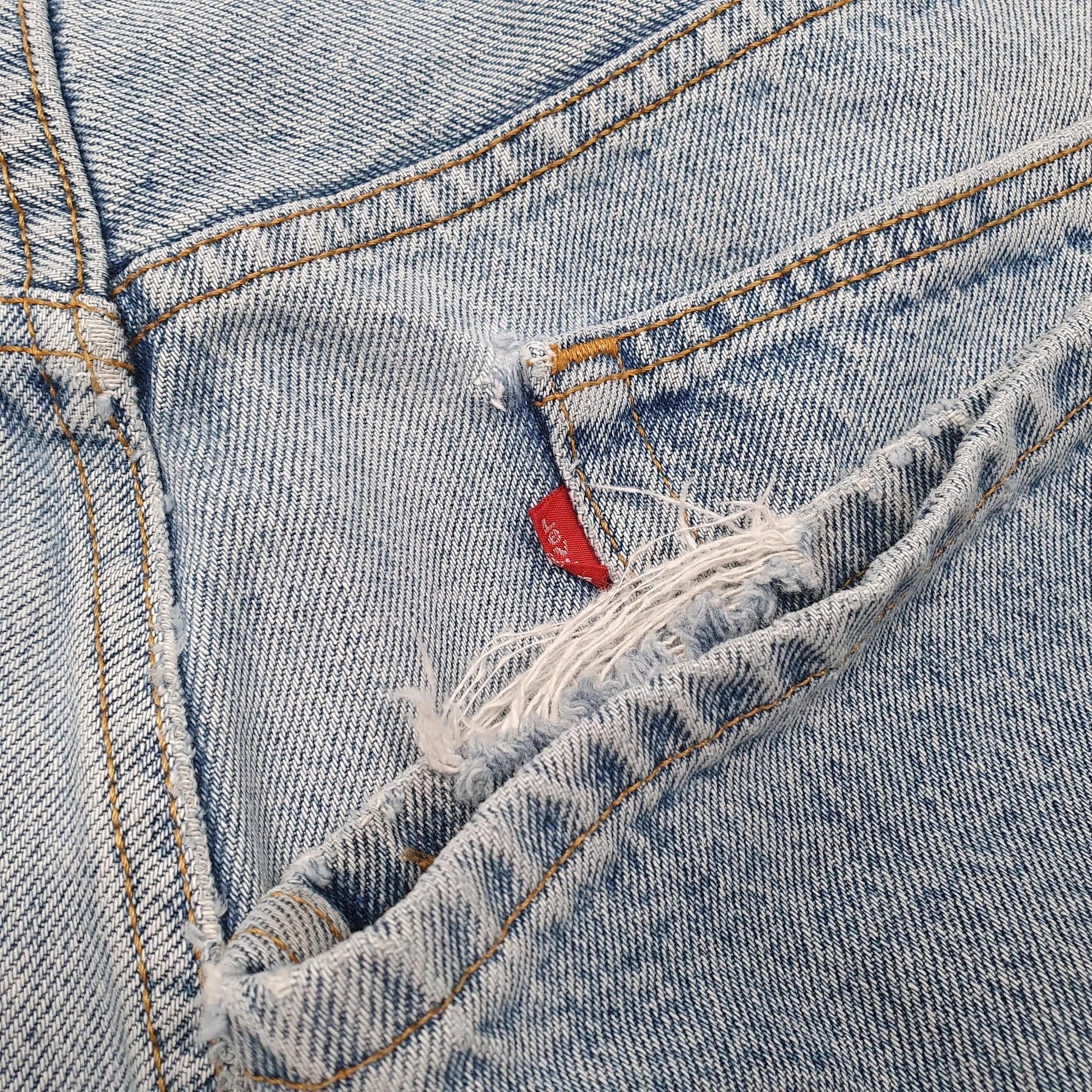 Levis 505 Regular Fit Jeans W34 L30 Blue