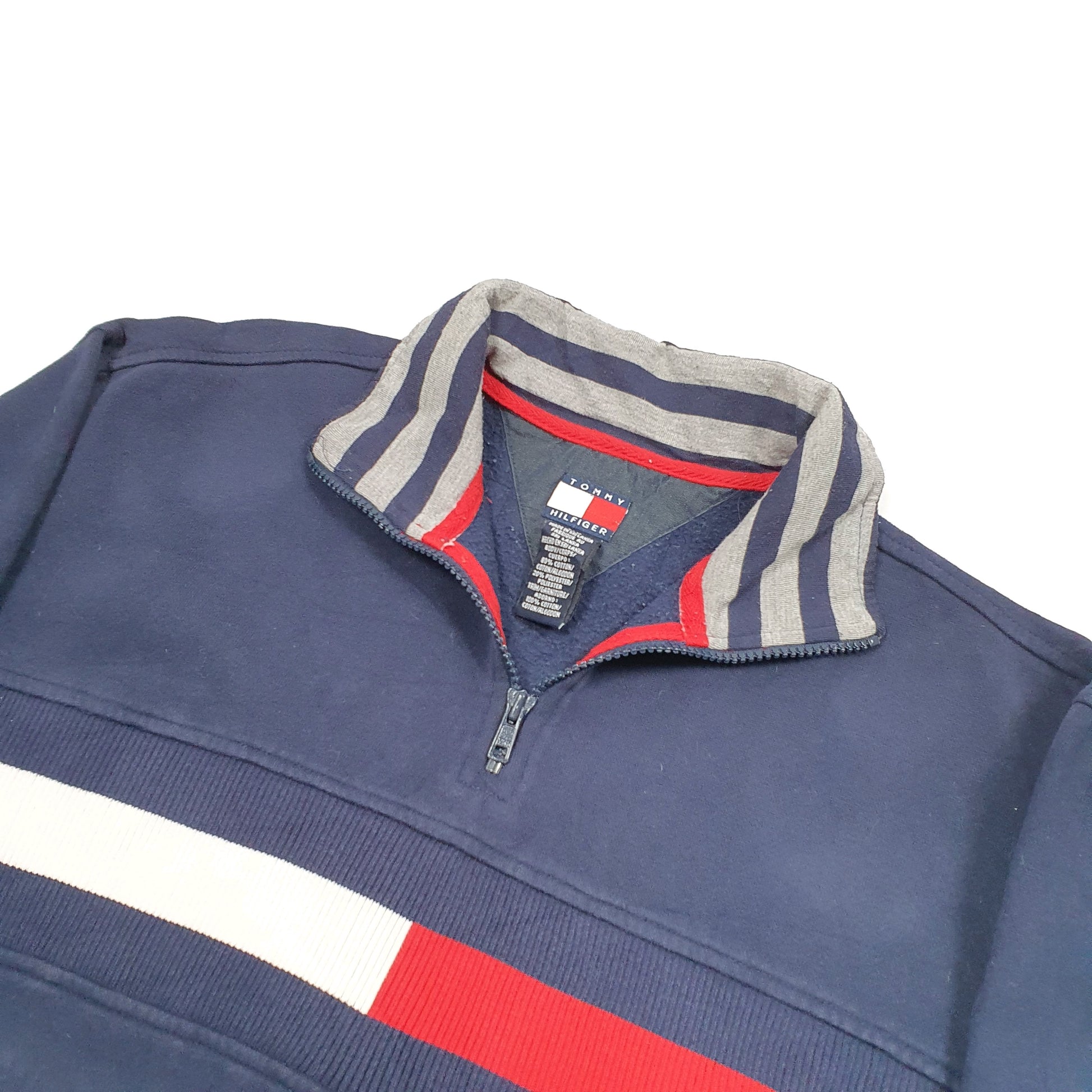 Tommy Hilfiger Quarter Zip M Navy