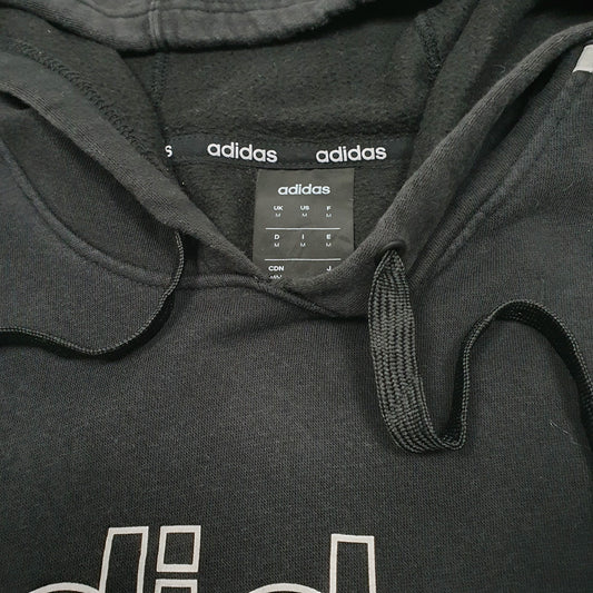 Mens Black Adidas  Hoodie Jumper