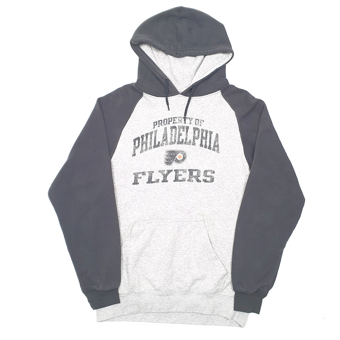 Mens Grey NHL Ice Hockey Philadelphia Flyers Hoodie Jumper