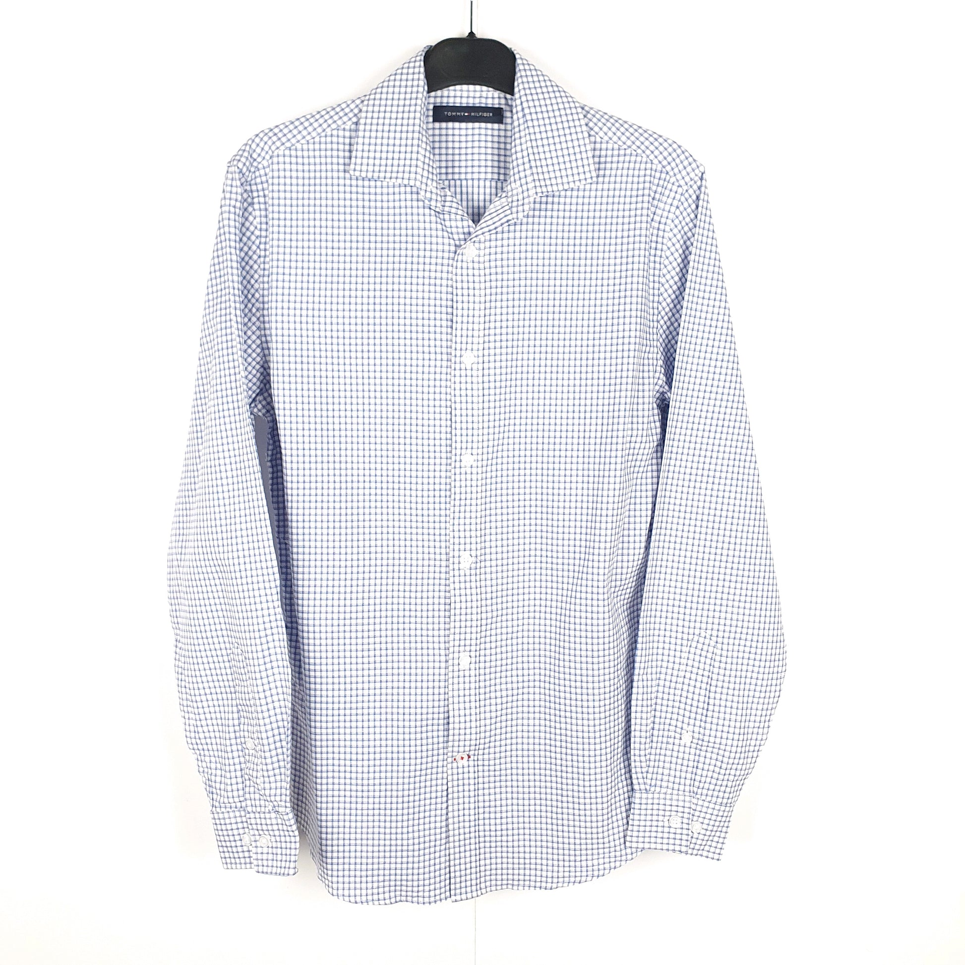 Blue Tommy Hilfiger Long Sleeve Shirt