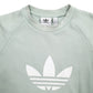 Mens Green Adidas  Crewneck Jumper