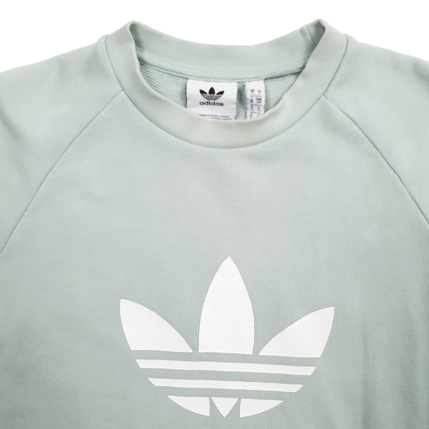 Mens Green Adidas  Crewneck Jumper