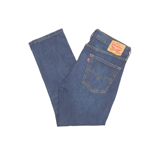 Levis 514 Straight Fit Jeans W36 L30 Blue
