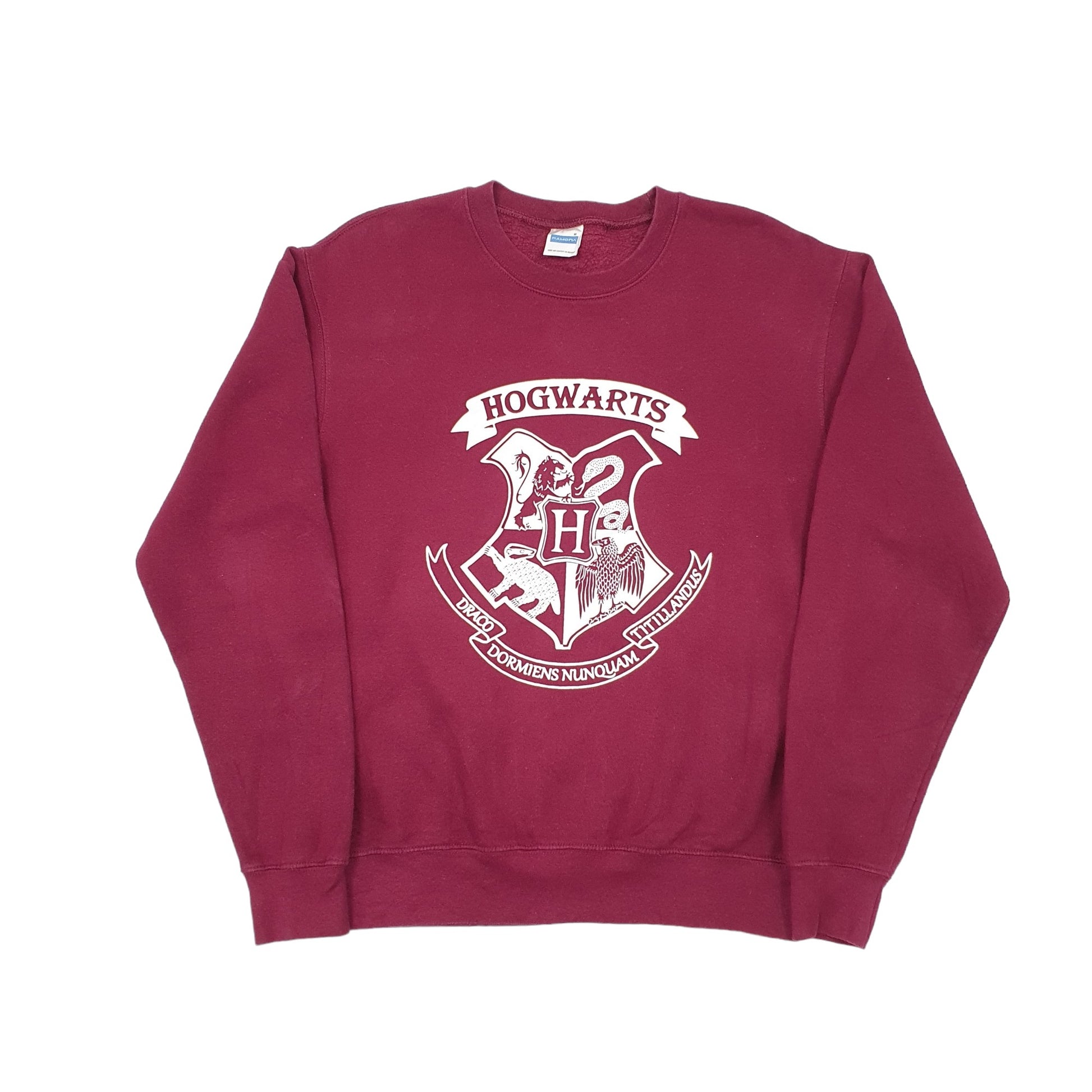 Famona Hogwarts Harry Potter Crewneck M Burgundy