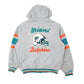 Mens Grey NFL Miami Dolphins USA Football  Coat