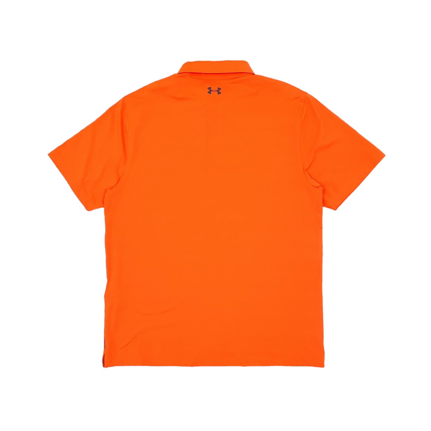 Under Armour Heat Gear Short Sleeve Polyester Polo Shirt Orange