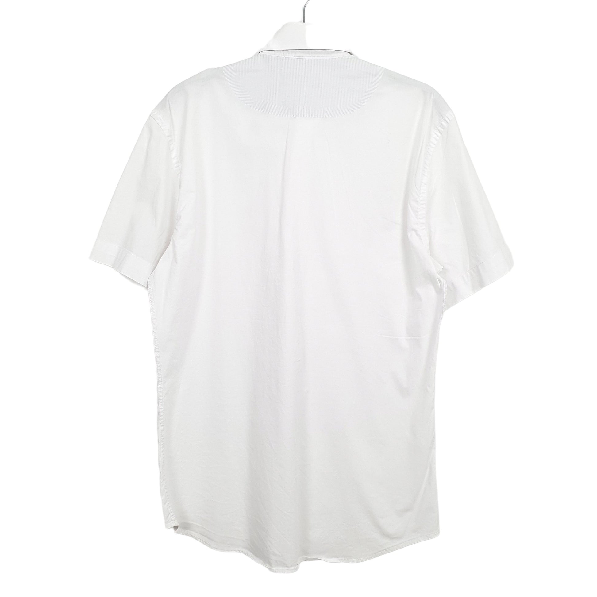Mens White Tommy Hilfiger  Short Sleeve Shirt