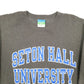 Mens Grey Champion Eco Fleece USA College Crewneck Jumper