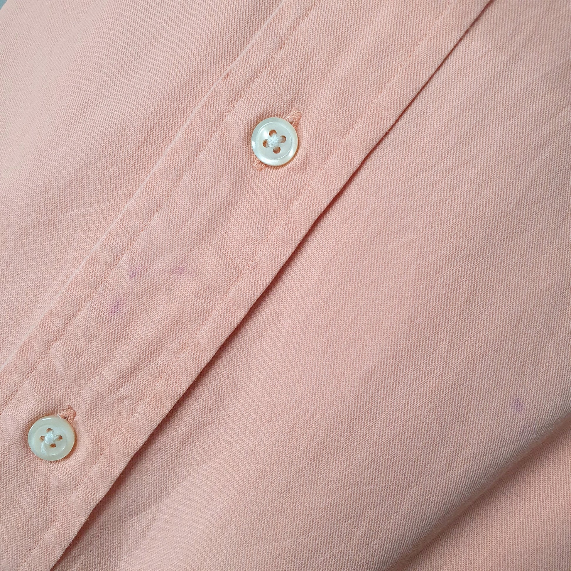 Mens Peach Ralph Lauren  Long Sleeve Shirt