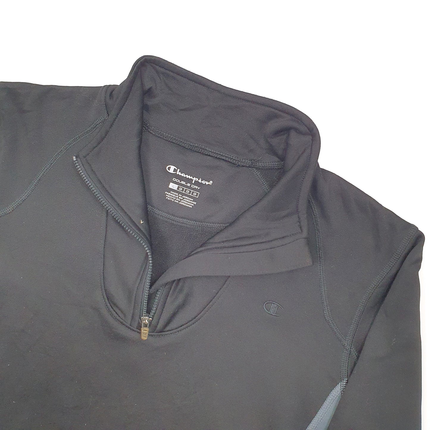 Champion Quarter Zip L Black