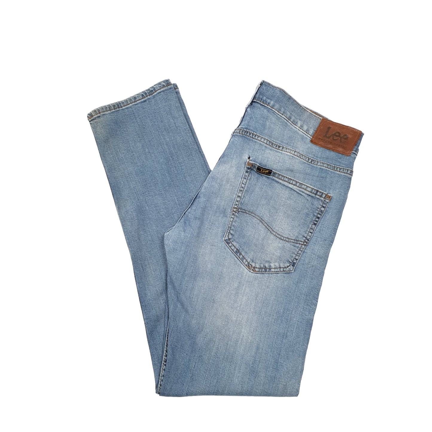 Lee Casual Slim Fit Tapered Stretch Jeans W30 L30 Blue