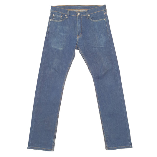 Levis 513 Slim Fit Jeans W30 L30 Blue