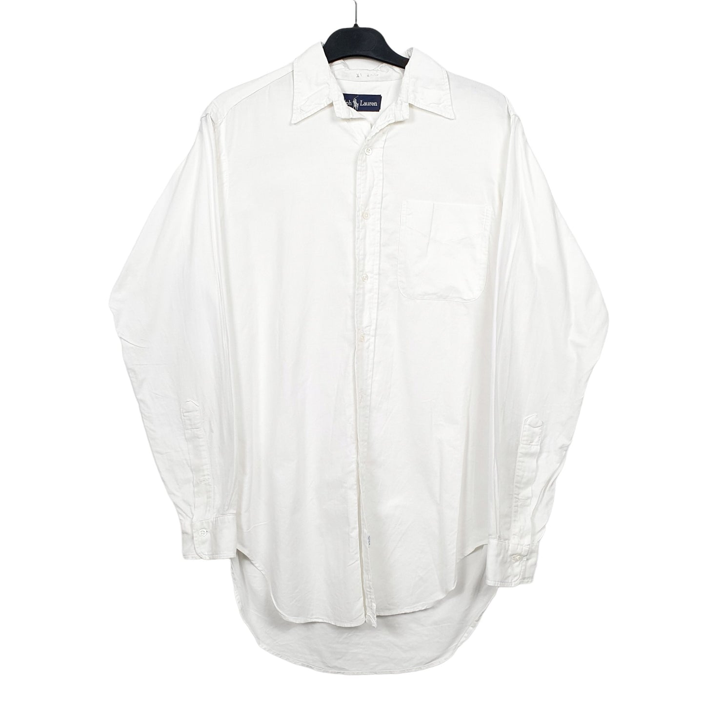 Mens White Ralph Lauren  Long Sleeve Shirt