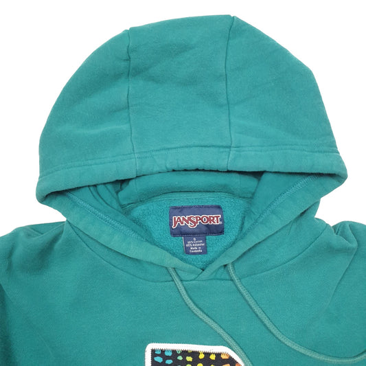 Mens Turquoise Jansport DePaul University Hoodie Jumper