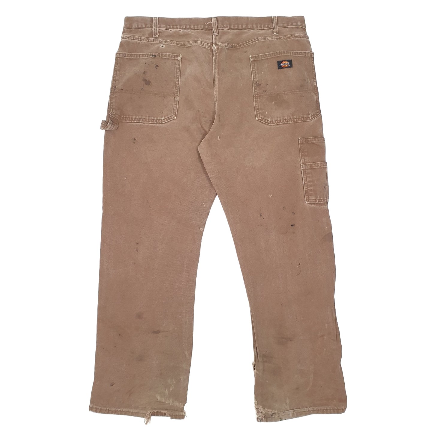 Mens Brown Dickies  Carpenter Trousers