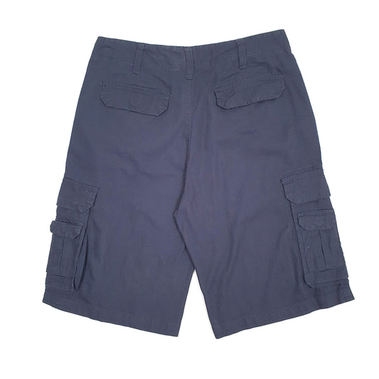 Mens Navy Vintage Genes 1891 Combat Cargo Shorts