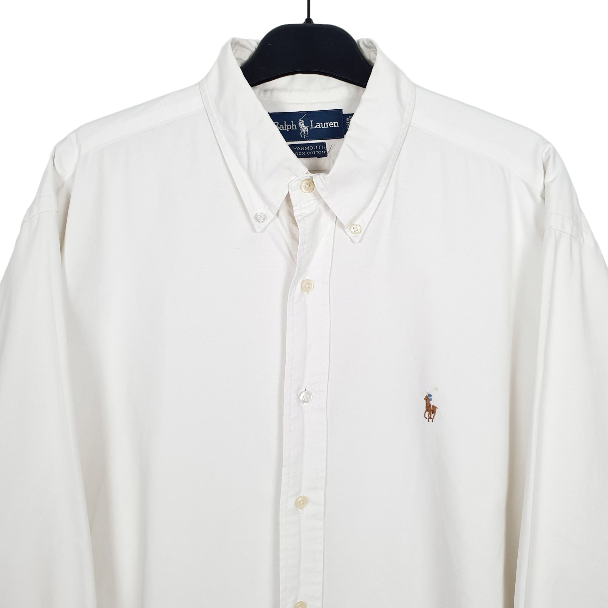 Ralph Lauren Long Sleeve Yarmouth Fit Shirt White
