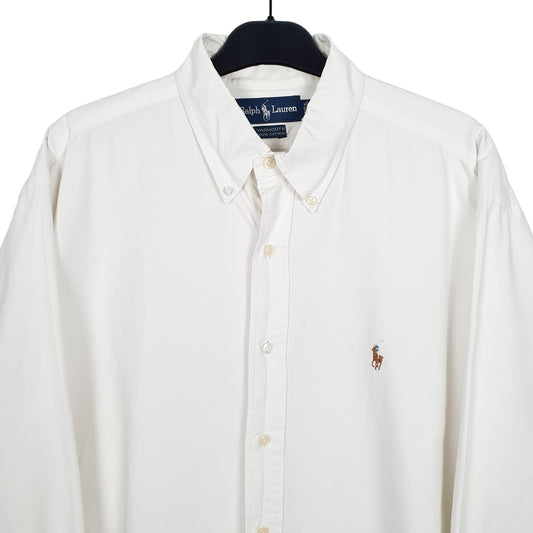 Ralph Lauren Long Sleeve Yarmouth Fit Shirt White