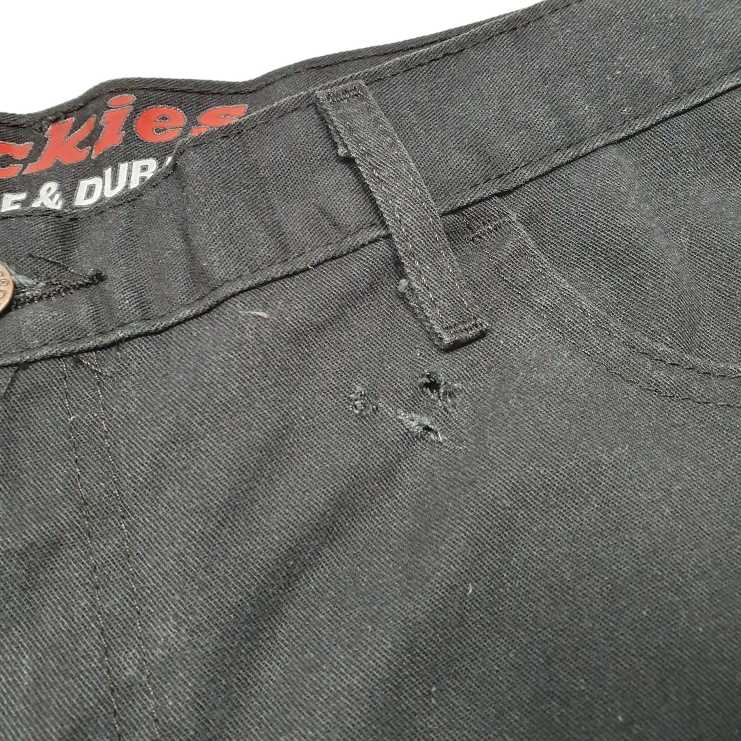 Mens Black Dickies Tapered Flex Casual JeansW36 L30