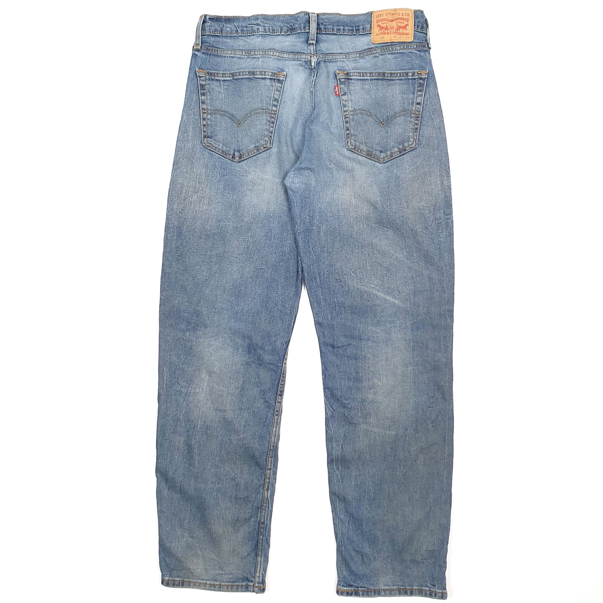 Levis 514 Straight Fit Jeans W34 L32 Blue