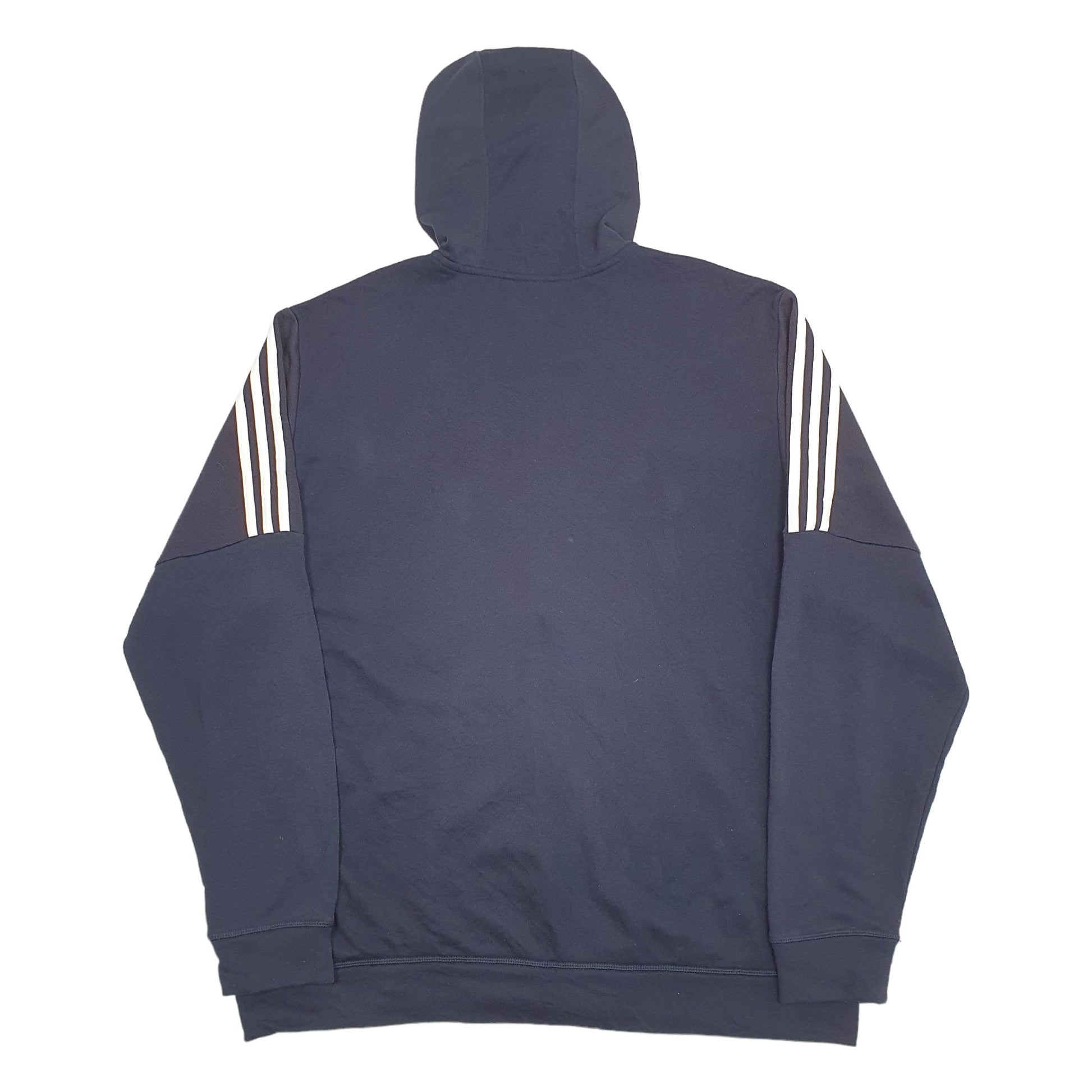 Mens Blue Adidas Track Top Hoodie Jumper