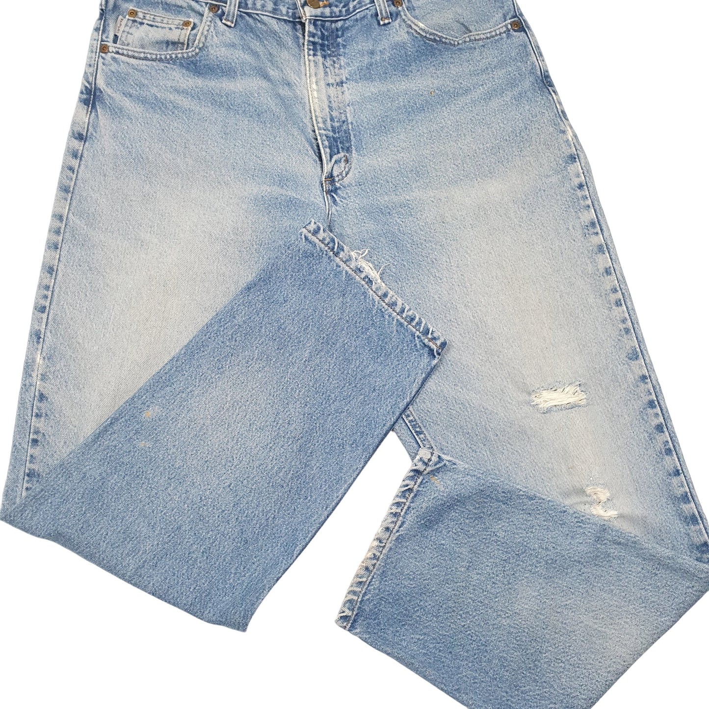 Mens Blue Carhartt  Casual JeansW38 L32