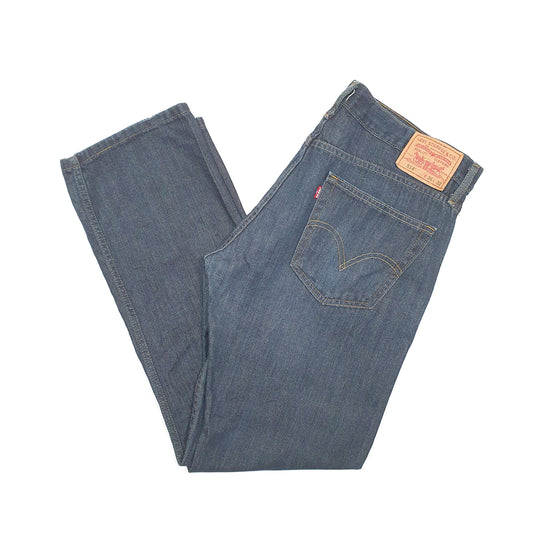 Levis 514 Straight Fit Jeans W36 L32 Blue