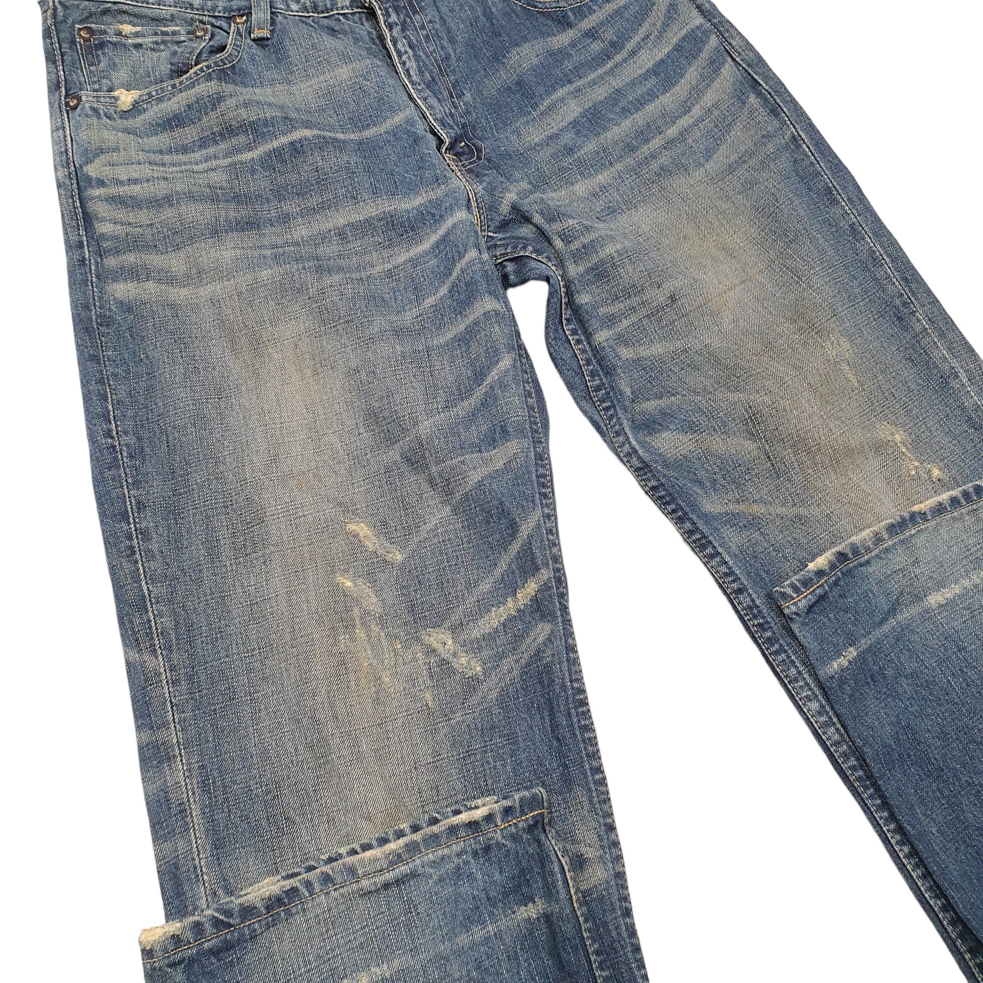 Mens Blue Levis  502 JeansW34 L33