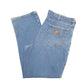 Mens Blue Carhartt  Carpenter JeansW40 L32