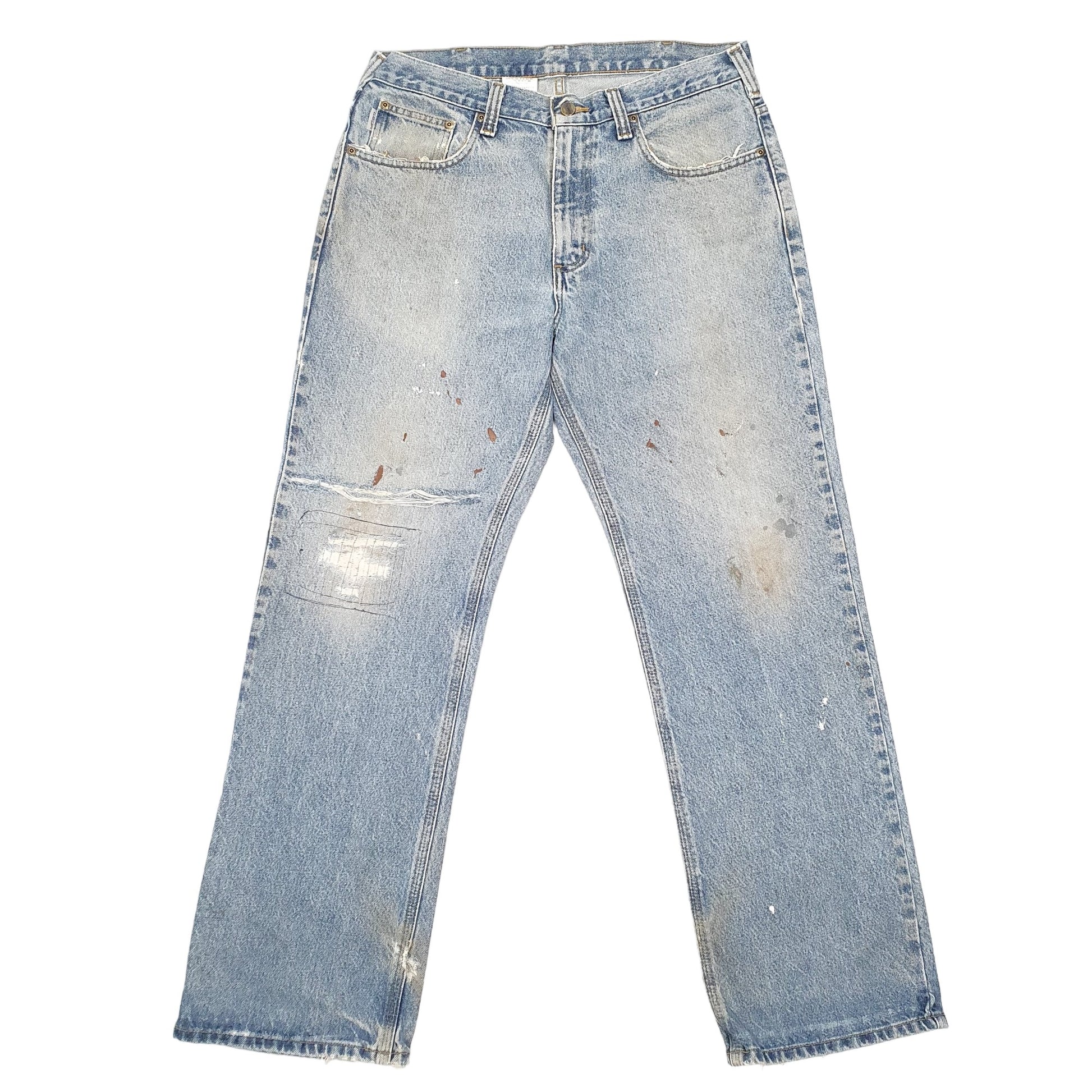 Mens Blue Carhartt  Casual JeansW34 L32