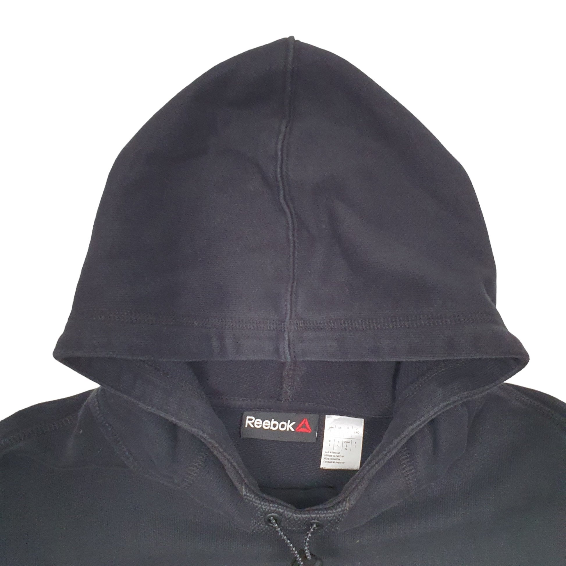 Mens Black Reebok Active Spartan Sport Hoodie Jumper