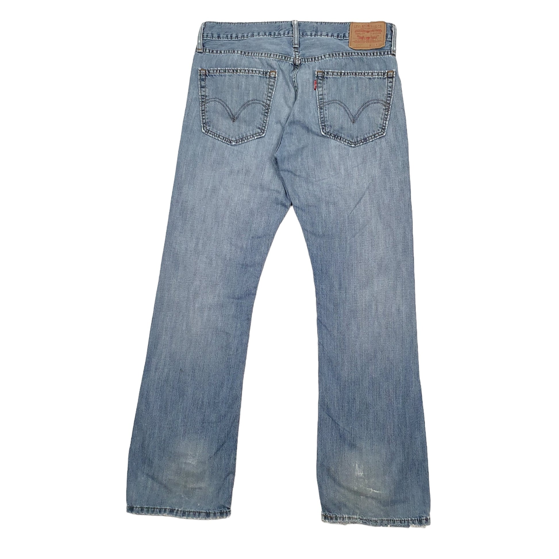 Levis 527 Bootcut Fit Jeans W32 L30 Blue