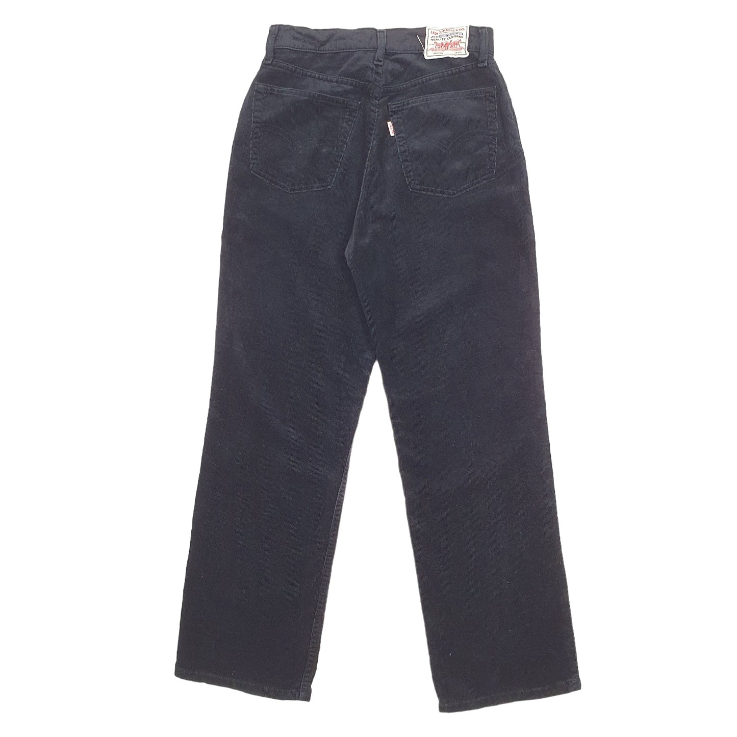 Womens Black Levis  Corduroy Trousers