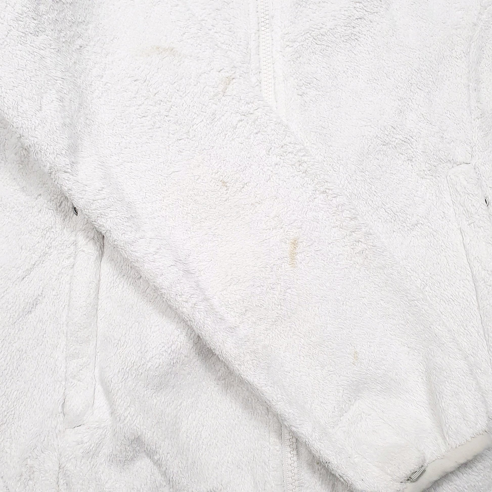 Womens White The North Face  Full Zip Jumper