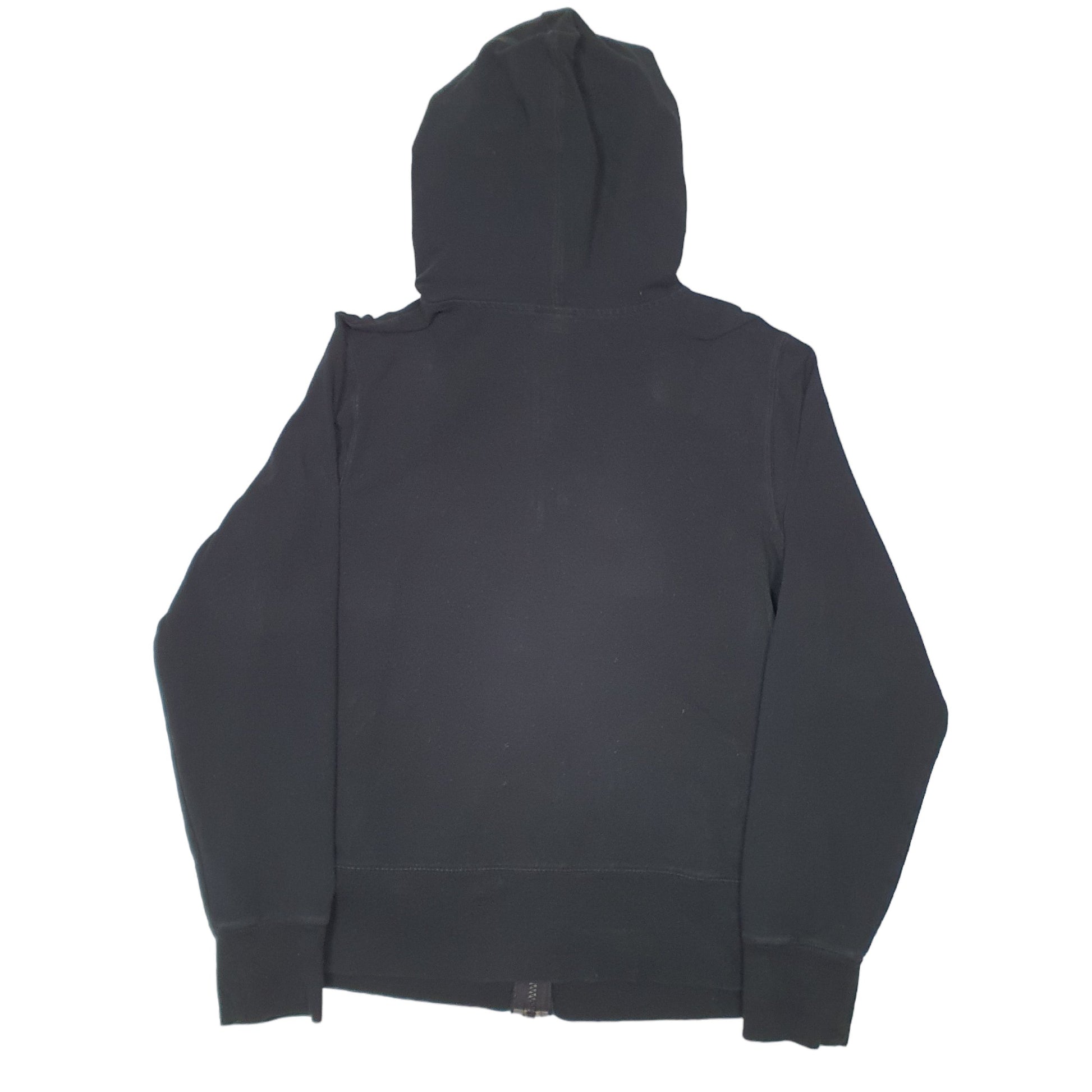 Womens Black Champion Hoodie Full Zip Jumper