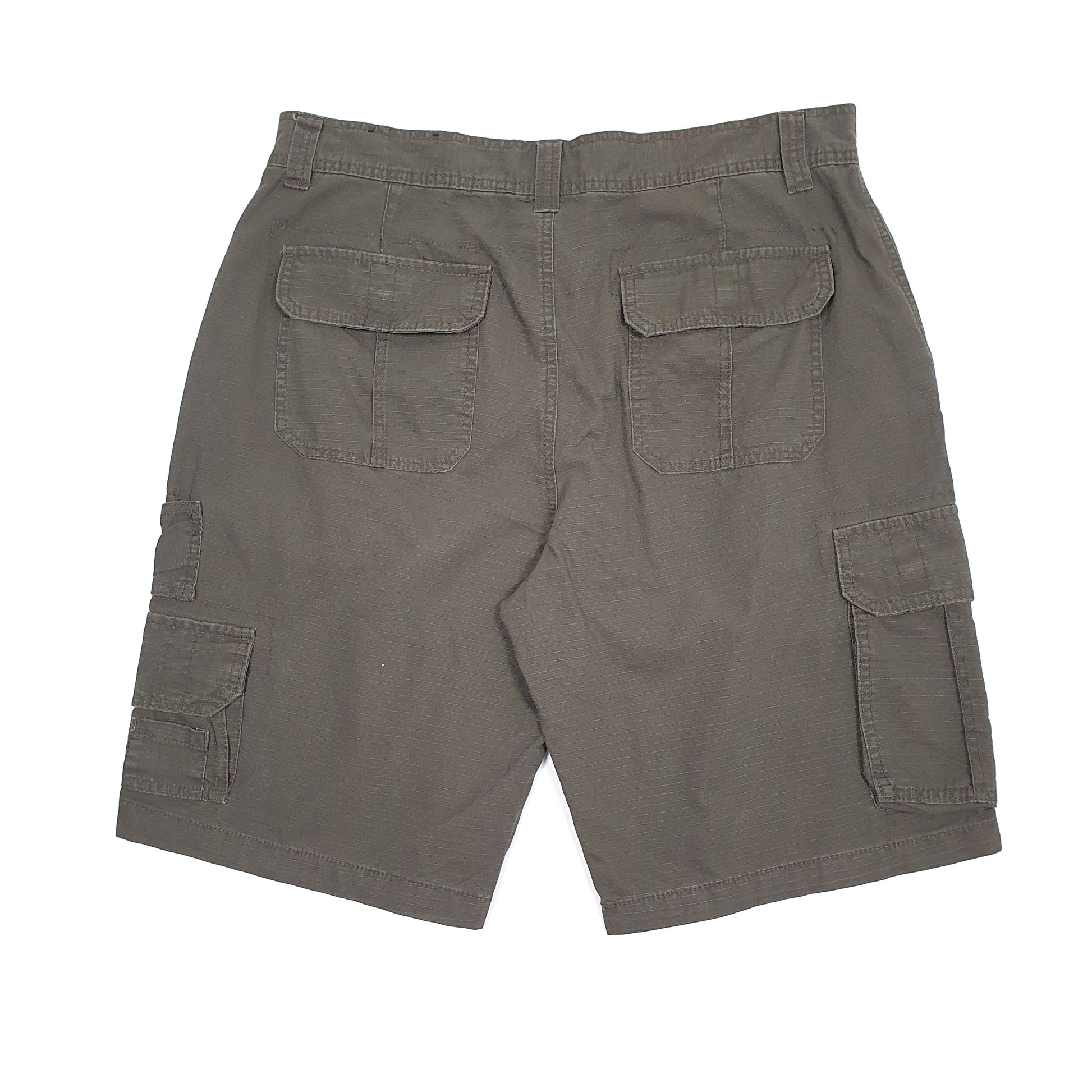 Mens Grey Carbon  Cargo Shorts