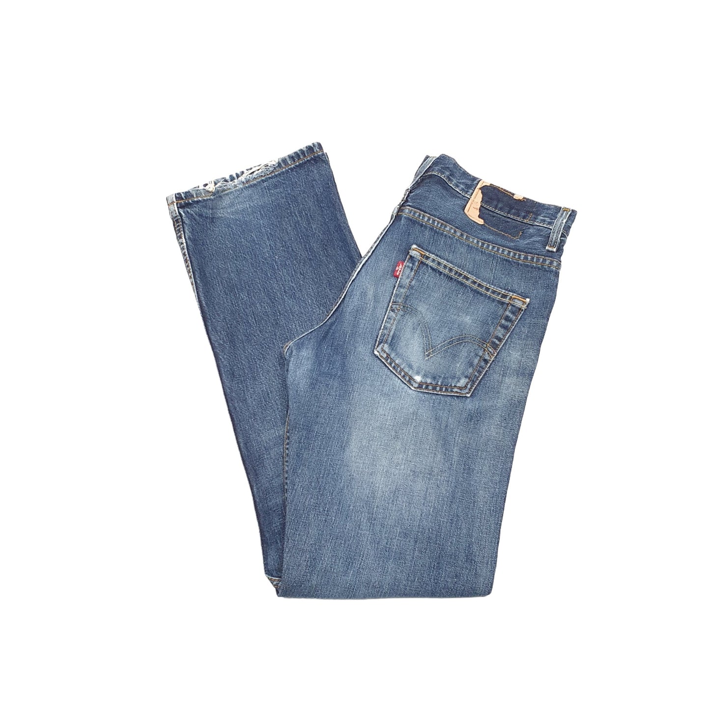 Levis Casual Bootcut Fit Jeans W31 L32 Blue