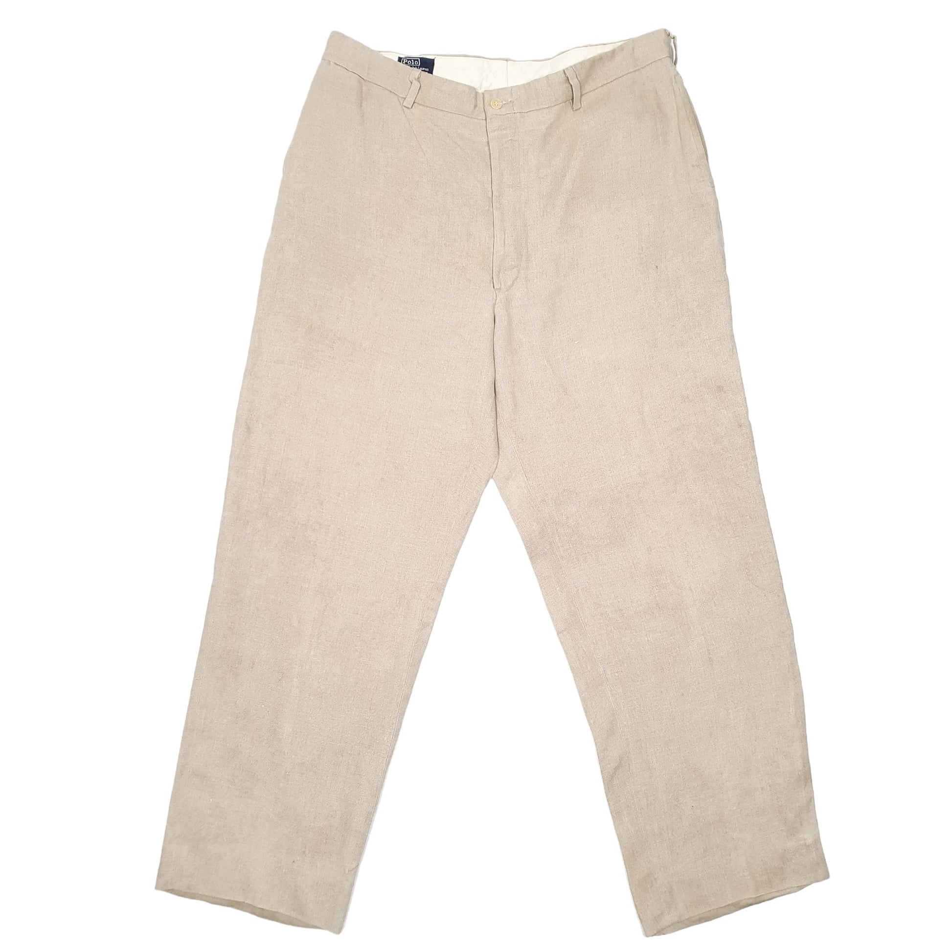 Mens Beige Polo Ralph Lauren  Chino Trousers