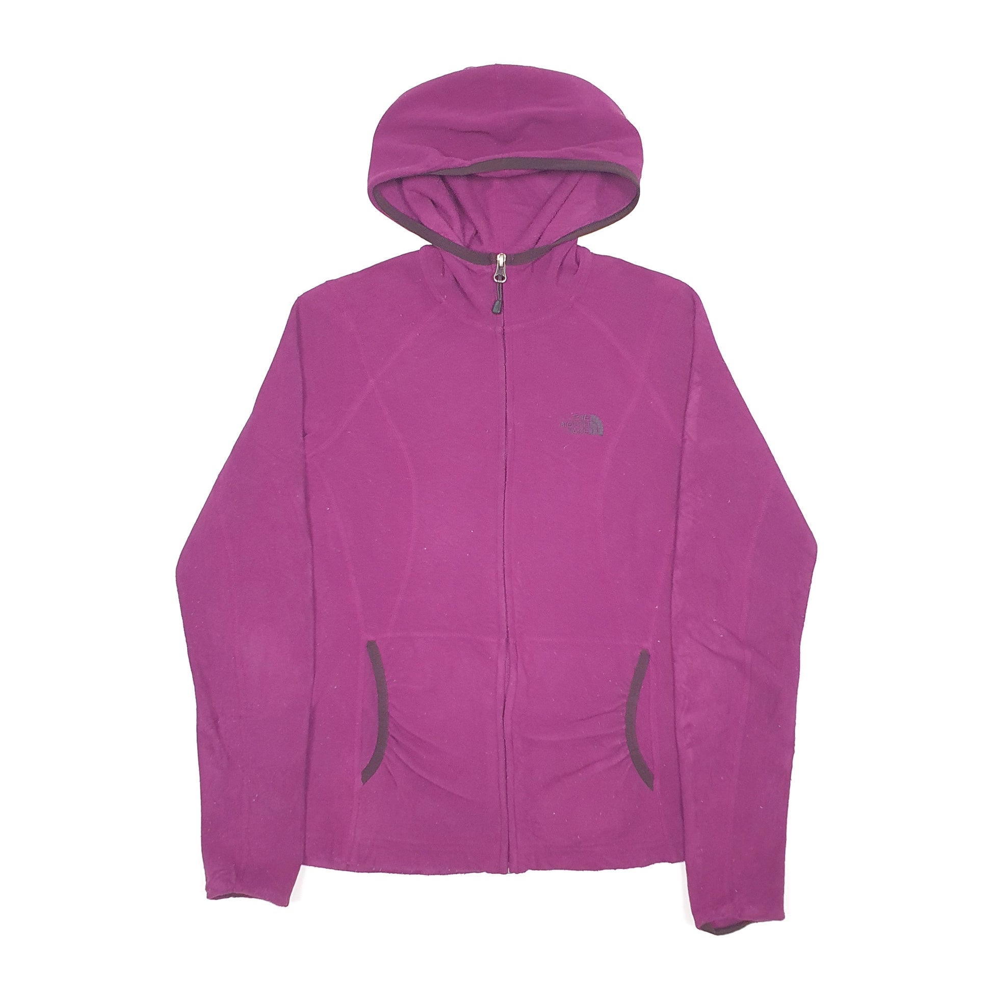 Womens Purple The North Face Hoodie Full Zip Jumper