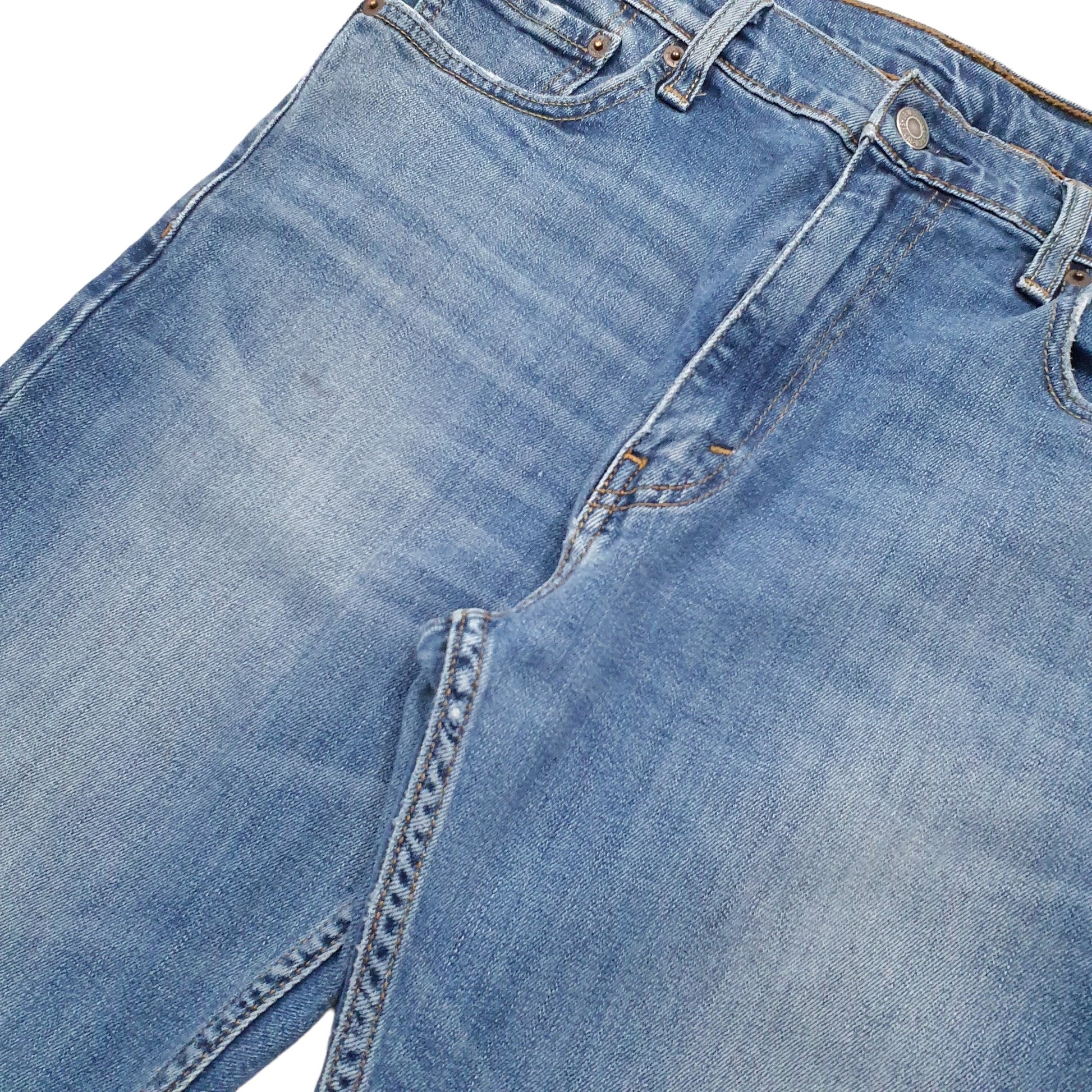 Levis 513 Slim Fit Jeans W33 L30 Blue