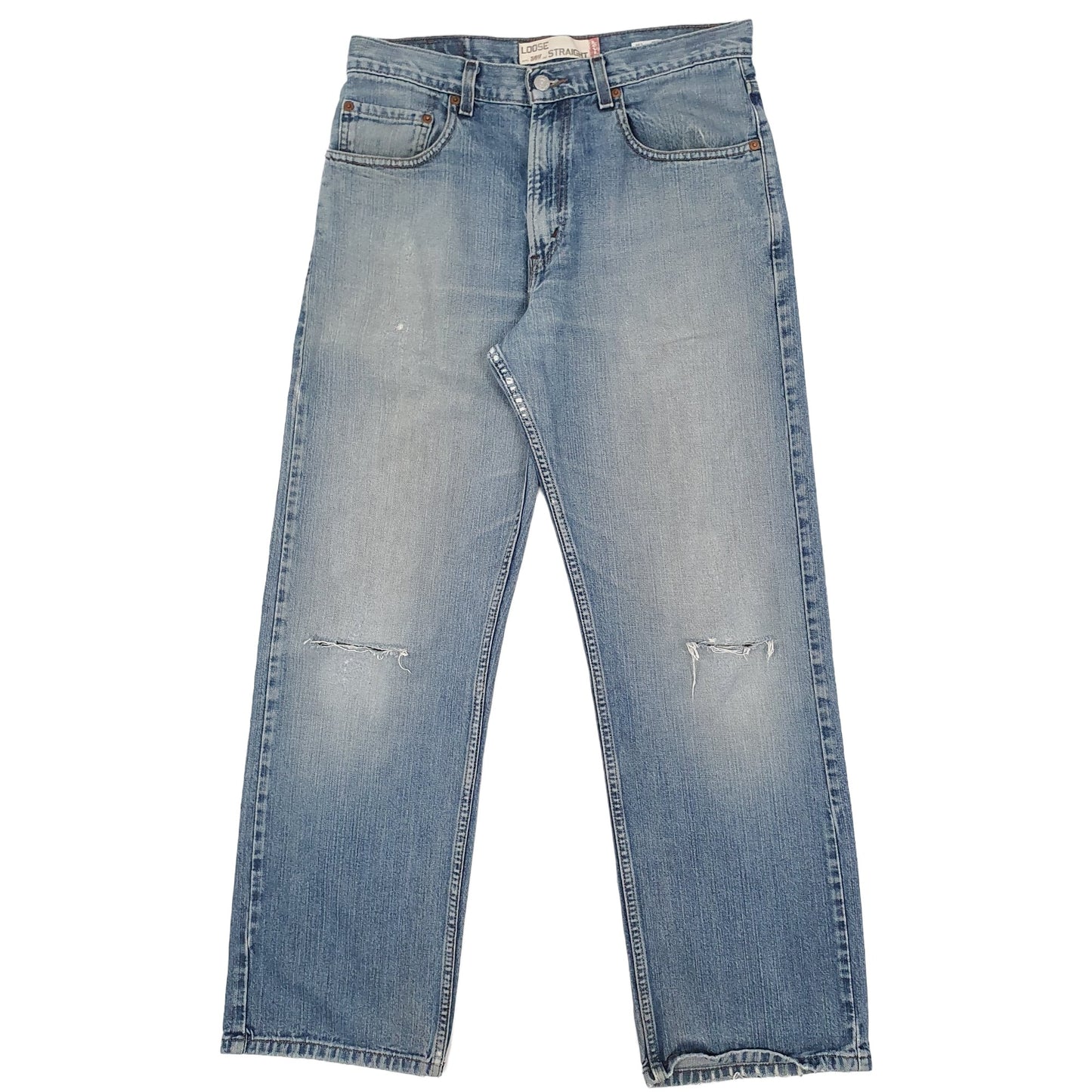 Levis 569 Loose Fit 1990s Jeans W32 L32 Blue