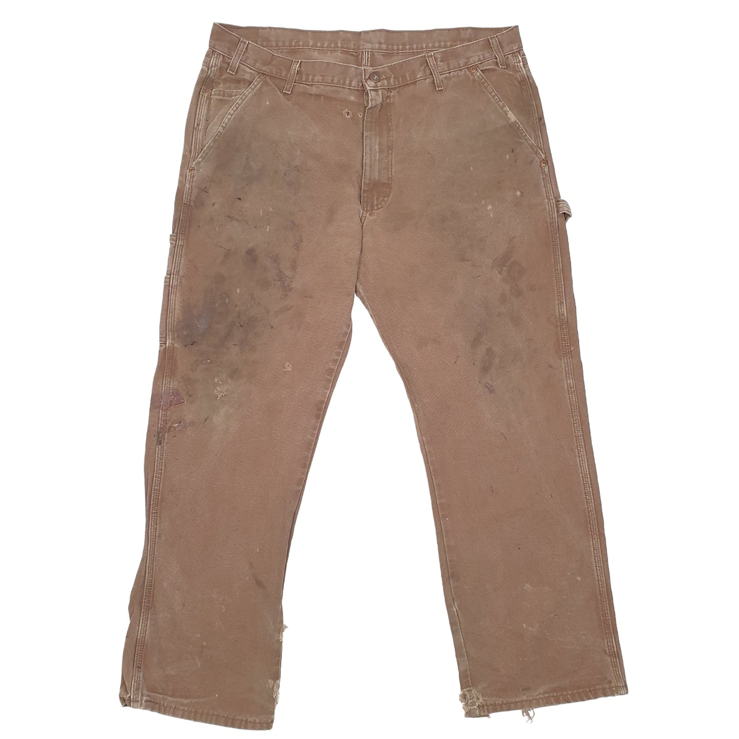 Mens Brown Dickies  Carpenter Trousers