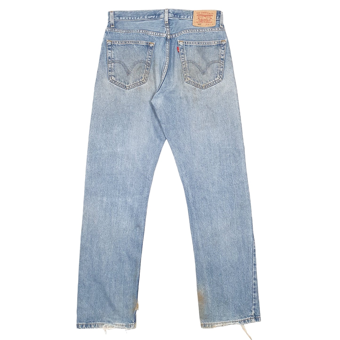 Mens Blue Levis  505 JeansW32 L32